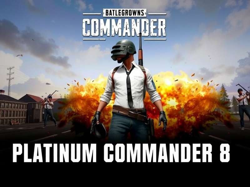 Intense Battle Royale Action in PUBG Platinum Commander 8 PUBG Platinum Commander 8 Gameplay